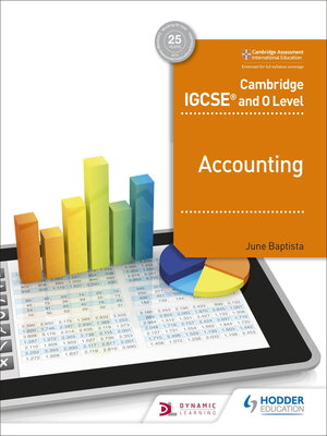 cover image of Cambridge IGCSE and O Level Accounting